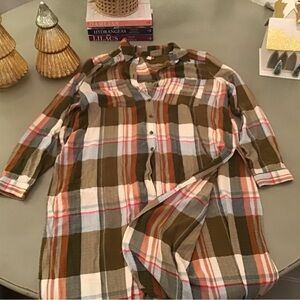 Anthropologie Pilcro long shirt